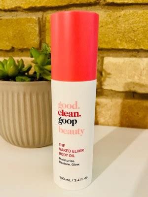 Good Clean Goop Beauty The Naked Elixir Moisturizing Body Oil With