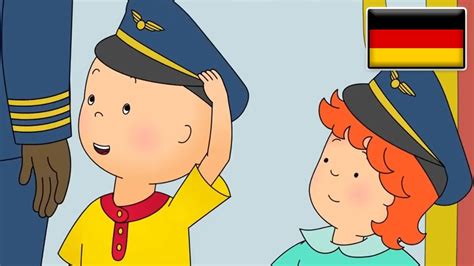 Caillou Im Flugzeug Die Neuen Abenteuer Von Caillou Caillou Auf