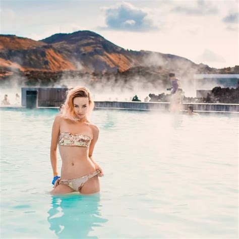 Blue Lagoon Beautifull Sexy Girl Swimsuit Bikini Reykjavik Iceland ...