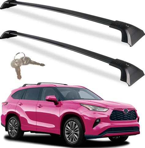 Max Loading Lb Lockable Roof Rack Cross Bars Fit For Toyota