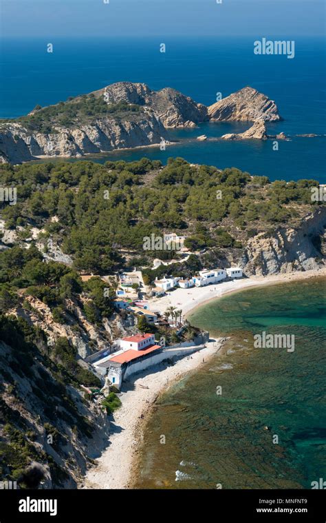 Cala Portixol Javea Alicante Province Costa Blanca Spain Stock Photo