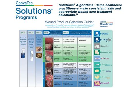 Wound Dressing Guide Chart