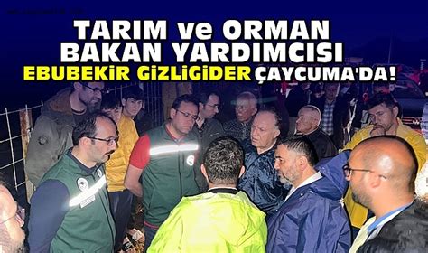 Tar M Ve Orman Bakan Yard Mc S Ebubekir Gizligider Aycuma Da