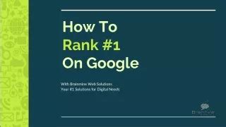 PPT A Comprehensive Guide How To Rank Your Website On Google S