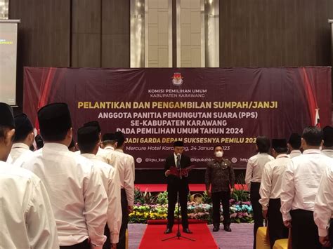 Resmi Dilantik Anggota Pps Di Karawang Diminta Langsung Tancap Gas