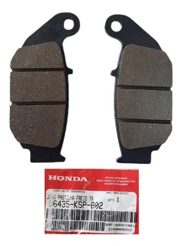 Pastilha De Freio Traseira Xre Original Honda Parcelamento