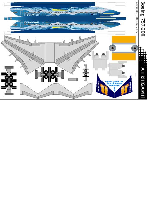 G Icelandair C S Boeing Airigami X By Herbatopolis