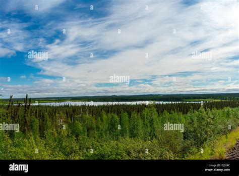 The Mackenzie River Delta Stock Photo - Alamy