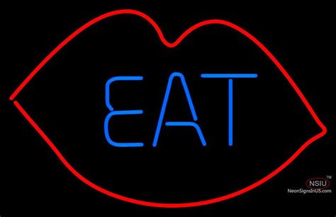 Eat Neon Sign Custom Neon Sign