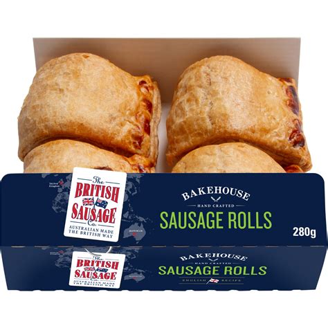 Traditional British Sausage Rolls The British Sausage Ham Bacon Co