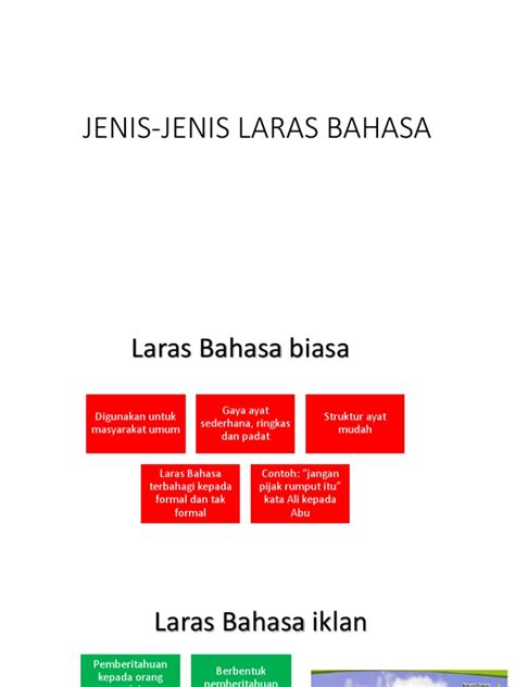 Jenis Jenis Laras Bahasa Pdf