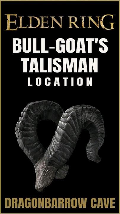 Bull Goats Talisman Location In Elden Ring Youtube