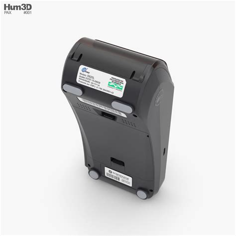 PAX s920 Point-of-Sale terminal 3D model - Electronics on Hum3D