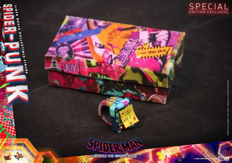Spider Man Across The Spider Verse Spider Punk Figure By Hot Toys