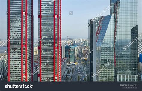 Yeouido Yeongdeungpogu Seoul South Korea April Stock Photo