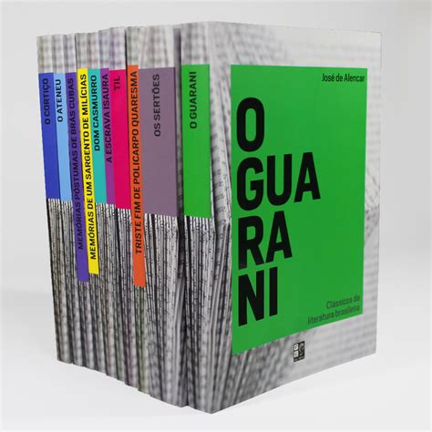 Coleção Clássicos Da Literatura Brasileira | 10 Livros | Pé Da Letra ...