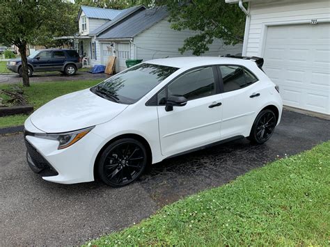 Took Her Home Today 2020 Corolla Hatchback Nightshade” Edition Corolla