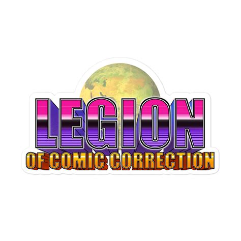 Legion Sticker - Legion of Comic Correction