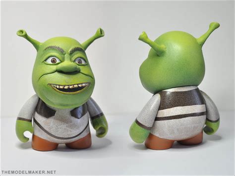 Shrek Munny Famous Green Ogre Shrek Recreated On Kidrobot Flickr