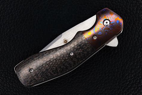 Jon Graham Custom Deluxe Razel Flipper Ebosshoss Knives