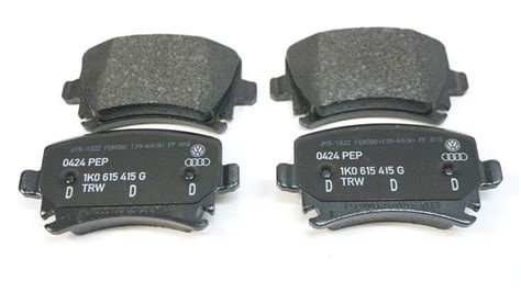 Audi And Volkswagen Brake Pad Set Genuine Audi Volkswagen K G