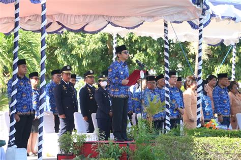 Penjabat Gubernur Kalake Jadi Irup Upacara Peringatan Harhubnas Dan