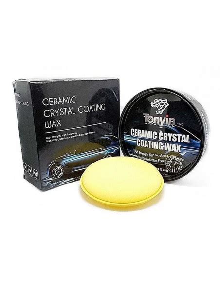 Tonyin Ceramic Crystal Coating Wax La Cera En Pasta Más Fácil