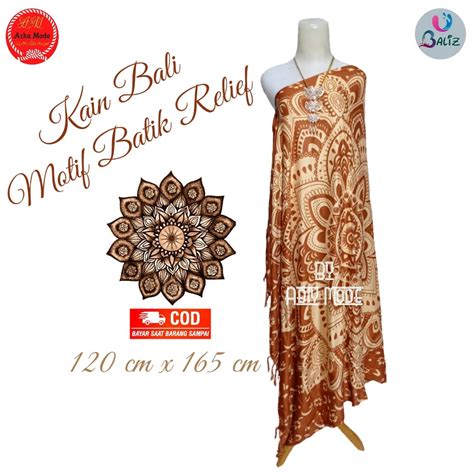 Jual Kain Bali Sarung Pantai Bali Kain Pantai Motif Relief Stndart