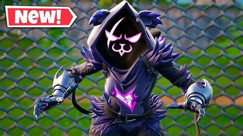 New Raven Team Leader Skin Gameplay In Fortnite Nevermore Hearts Pack Youtube