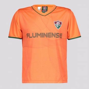 Camisa Fluminense Portals Infantil Laranja FutFanatics