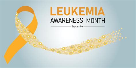 Leukemia awareness ribbon 10597634 Vector Art at Vecteezy