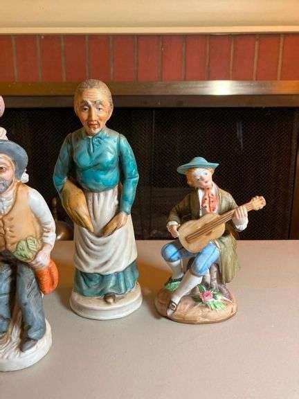 Flambro Porcelain Figurines Comas Montgomery Realty Auction Co Inc