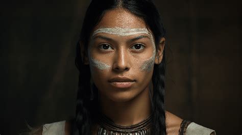 Native American Female Facial Features