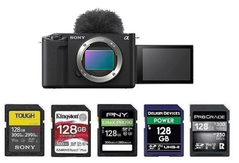 Best Memory Cards For Sony Zv E Camera Ears