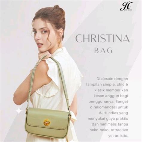 Jual CHRISTINA BAG JIMS HONEY 100 ORIGINAL Tas Selempang Wanita