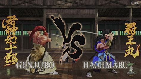 SAMURAI SHODOWN Genjuro VS Haohmaru YouTube