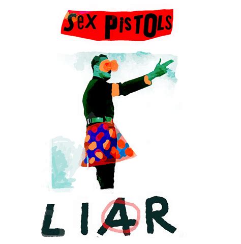 Sex Pistols Liar 1977 Painting By Enki Art Pixels