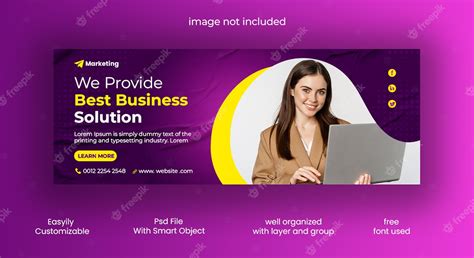 Premium Psd Psd Digital Marketing Agency And Corporate Facebook Cover Template