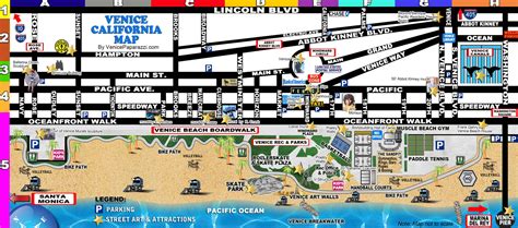 Venice Beach Map | Beach Map