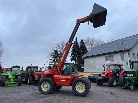 Ładowarka teleskopowa Manitou 628 Cała w Oryginal Joystick Perkins 4X4