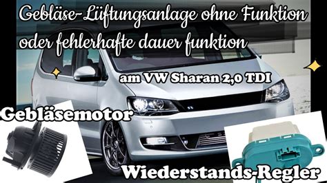 Sharan N Gebl Se Ohne Funktion Dauerhafte Funktion Blower Without