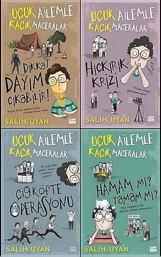 Uçuk Ailemle Kaçık Maceralar Set 4 Kitap Salih Uyan Fiyatları ve