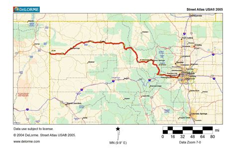 Map 10 Us 40 Through The Rockies Traveling The Lincoln Highway