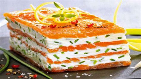 Mille Feuille De Saumon Fum Au Mascarpone Citronn D Licieux