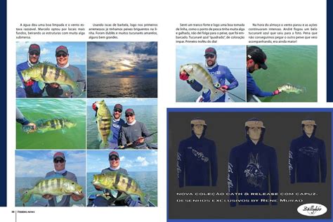 Mat Ria Na Revista Fishing News Presidente Epit Cio Sp