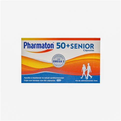 Pharmaton 50 Senior 250Mg 60 Caps