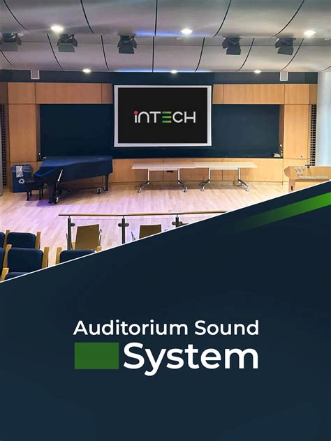 Auditorium Sound Systems | Professional Sound System