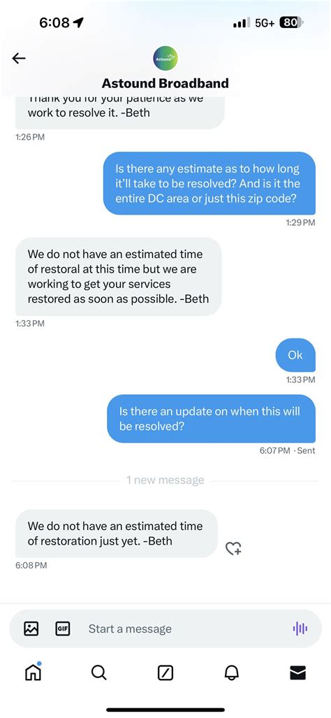 Astound/RCN internet outage in NW DC today? : r/washingtondc