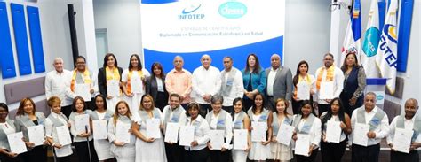 INFOTEP entrega certificados a periodistas especializados del área de