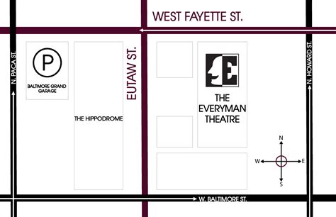 Directions, Parking & Lodging | Everyman Theatre